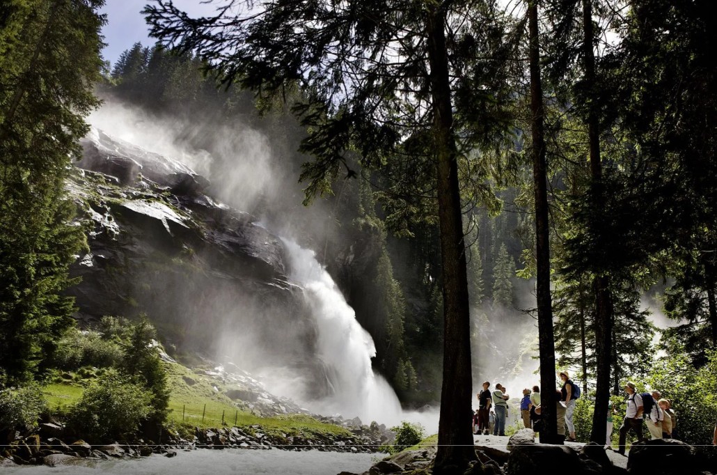 Krimmler Wasserfälle, Wasserfallblick
