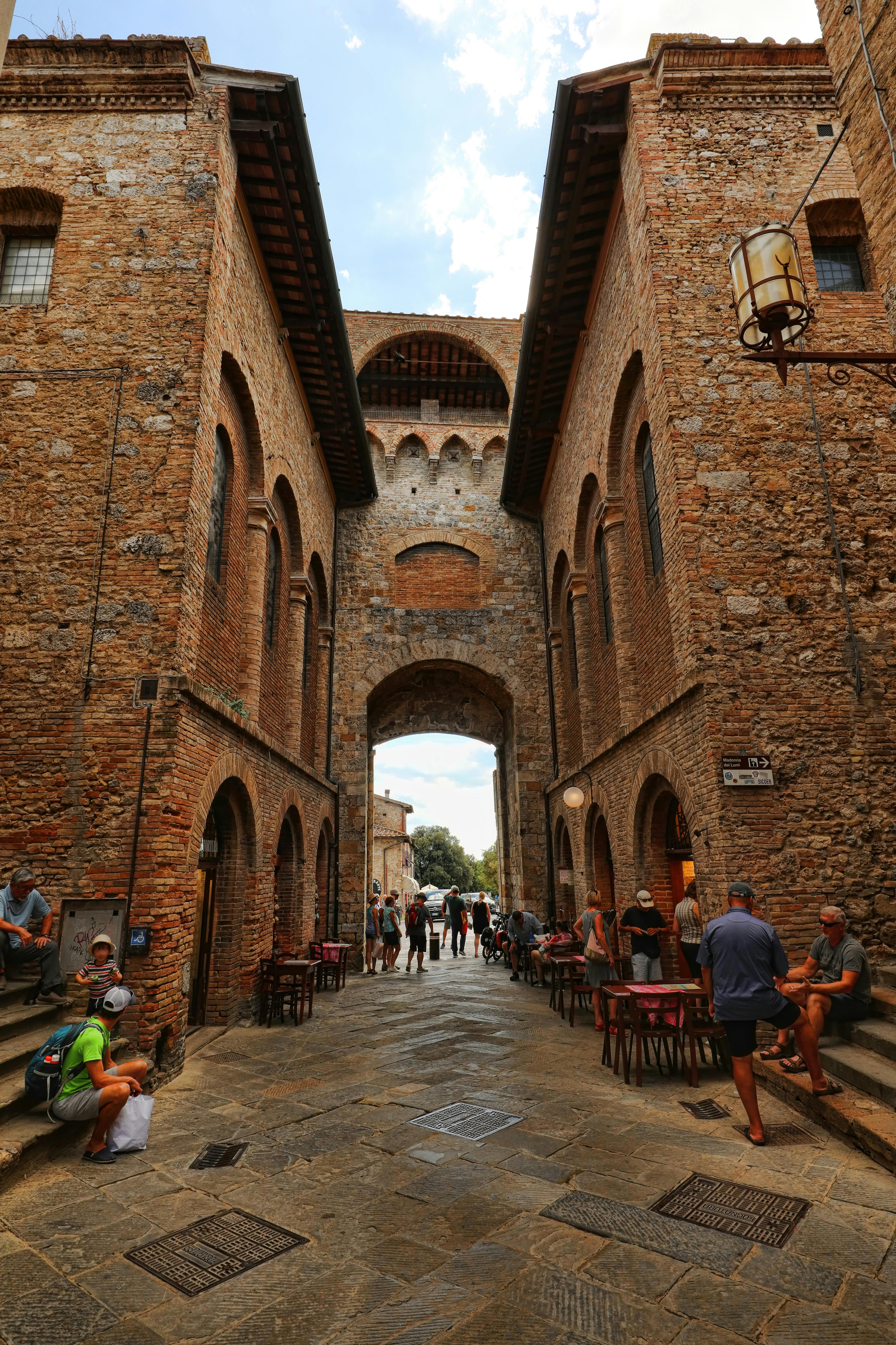 San Gimignano, óváros és tornyok