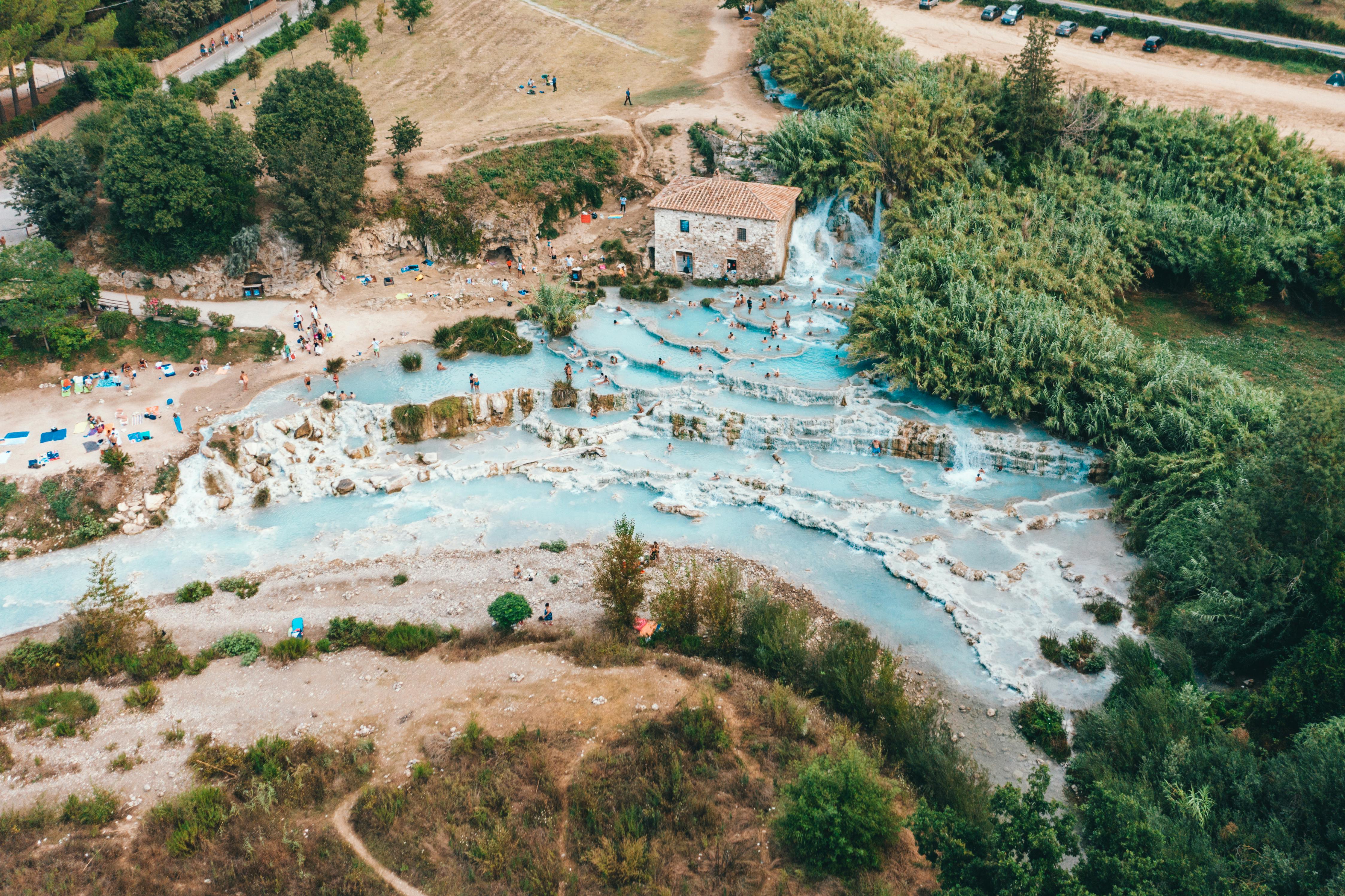 Saturnia, termálvidék